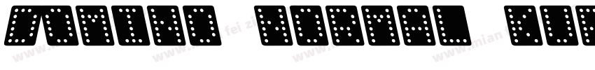 Domino normal kursiv字体转换